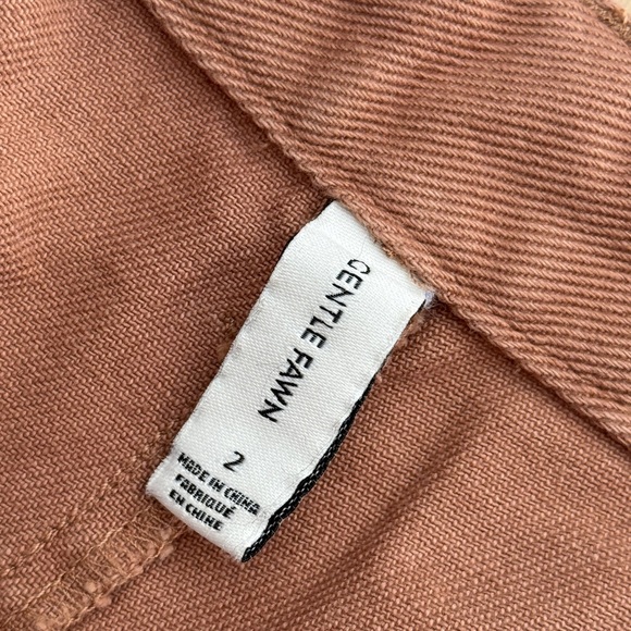 Gentle Fawn Tan Straight Leg Women's Jeans - Picture 3 of 7